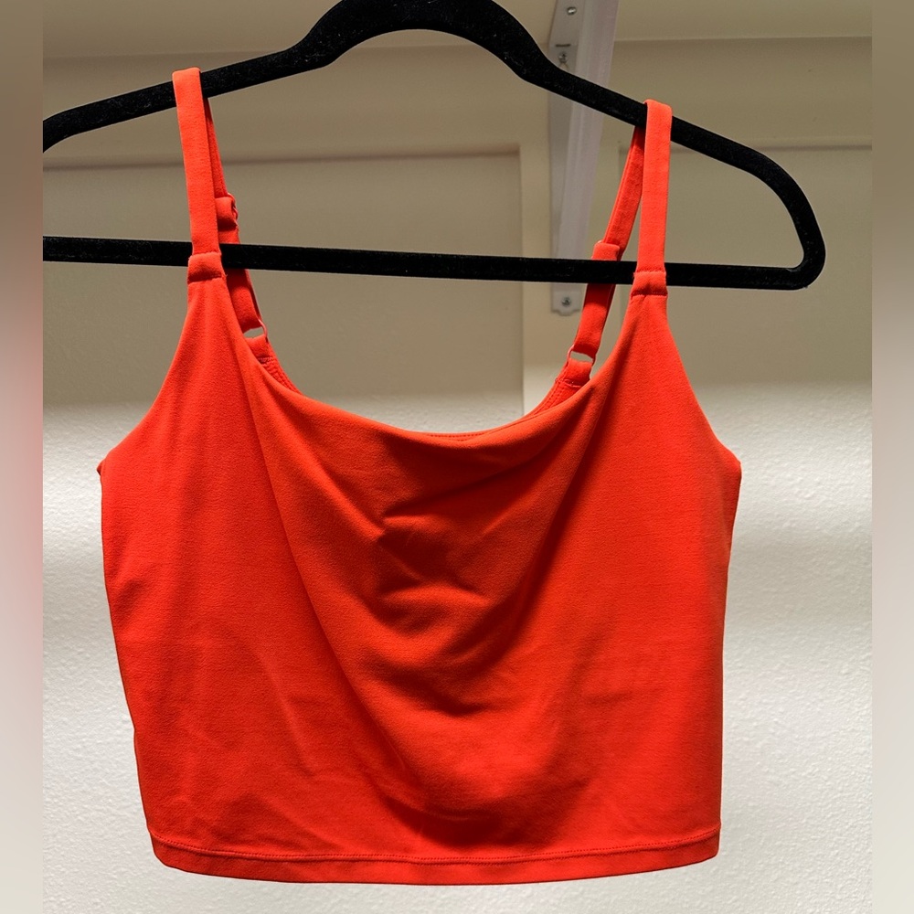Vitality Activewear Cloud II™ Scoop Tank - Blood Orange